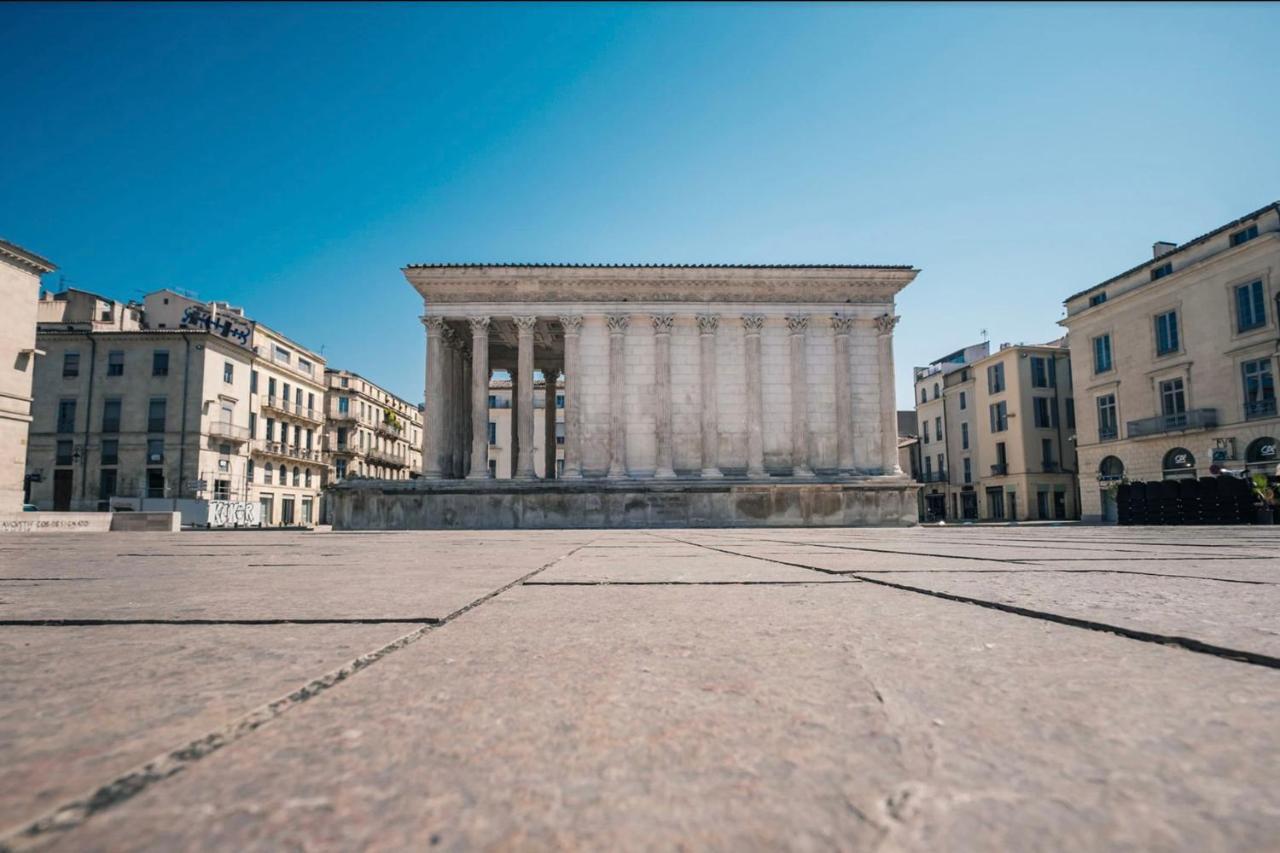 Ferienwohnung L'Escale Cevenole - Terrasse Et Clim Nîmes Exterior foto