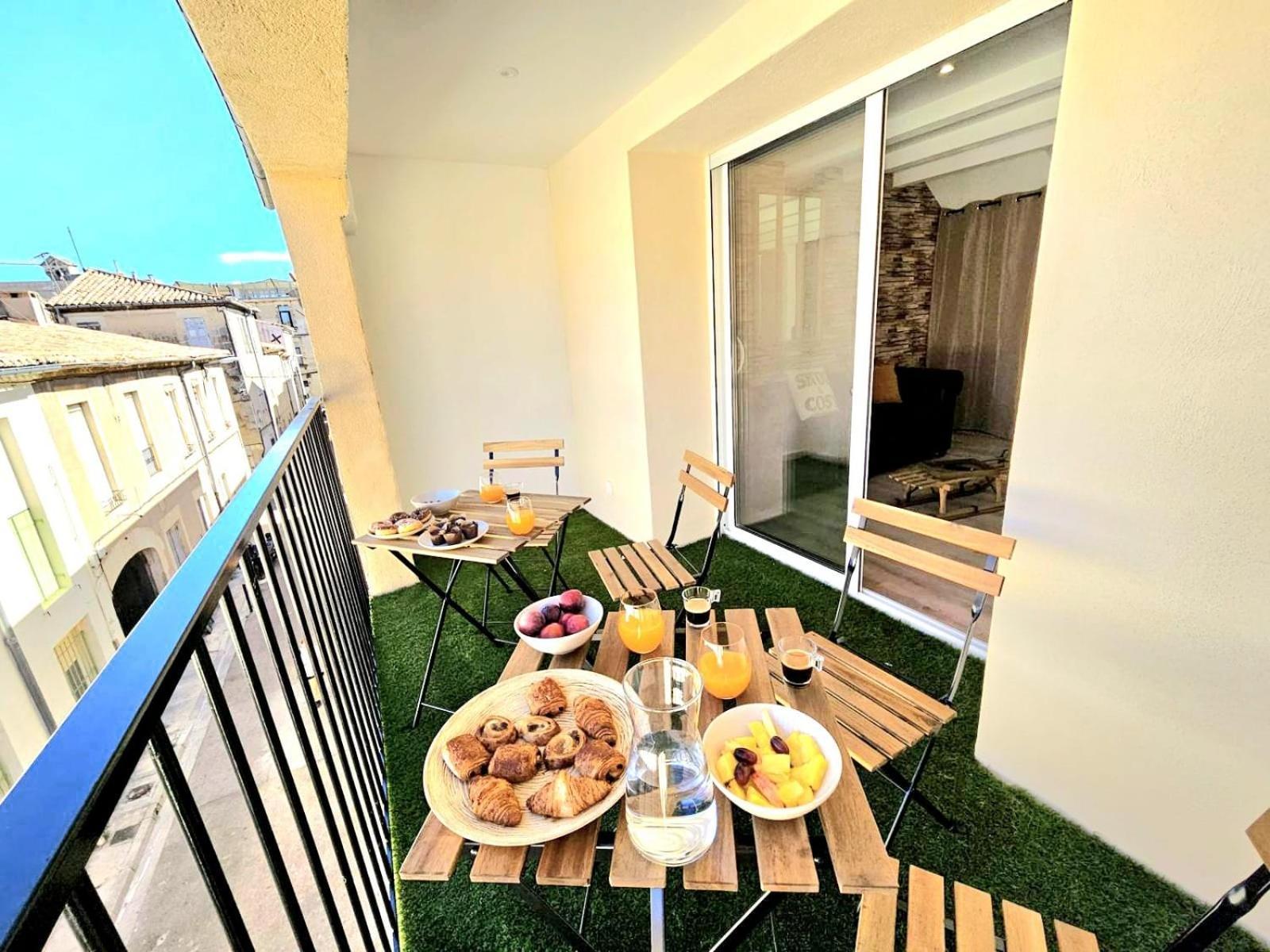 Ferienwohnung L'Escale Cevenole - Terrasse Et Clim Nîmes Exterior foto
